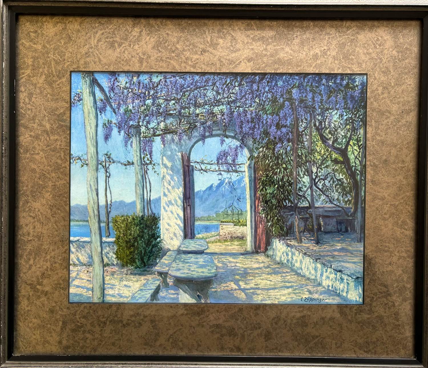 Ernst Theodor Zuppinger - Landschap in de regio Ticino kopen? Bied vanaf 250!