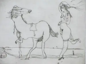 Jan Budding - Naakte Amazone - Ets kopen? Bied vanaf 60!