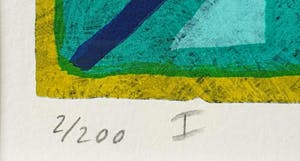 Clemens Briels - Figuren "I" (2002) - Ingelijst kopen? Bied vanaf 95!