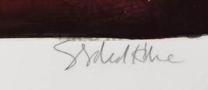 Starlie Sokol-Hohne - Monotype, Abstract Turquoise kopen? Bied vanaf 1!