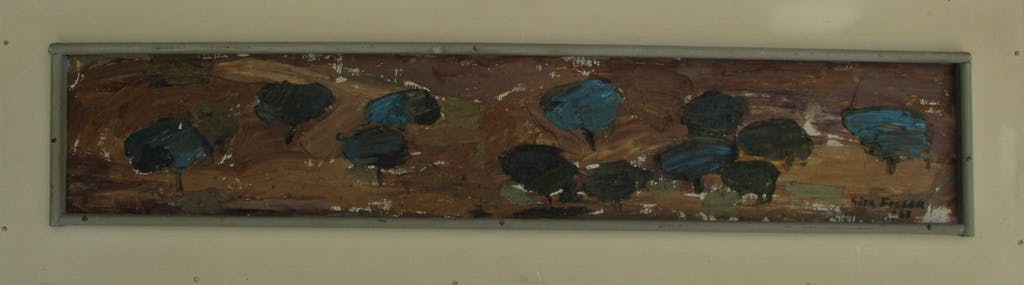 Gota Fogler - Gota Fogler: Olieverf op doek op paneel, Landschap kopen? Bied vanaf 75!