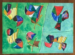 Daniel Humair - Kleurenlitho - 1980 - Oplage 129/190 kopen? Bied vanaf 65!