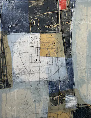 Bernard Remusat - handgesigneerde carborundumdruk | 'Taravu' | LUXE INGELIJST kopen? Bied vanaf 1!