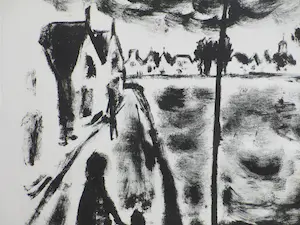 Flip van der Burgt - Storm Burgerdam - Ets kopen? Bied vanaf 40!