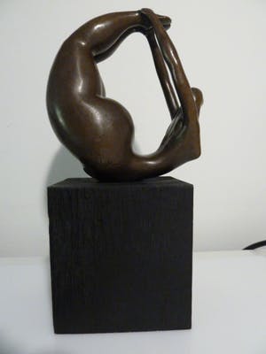 Curiosa - Bronze Garanti Paris j.b. Deposee - Art Deco Nude Woman kopen? Bied vanaf 125!