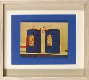 Joseph Beuys - Set van een gesigneerde postkaart en Filzpostkarte kopen? Bied vanaf 1!