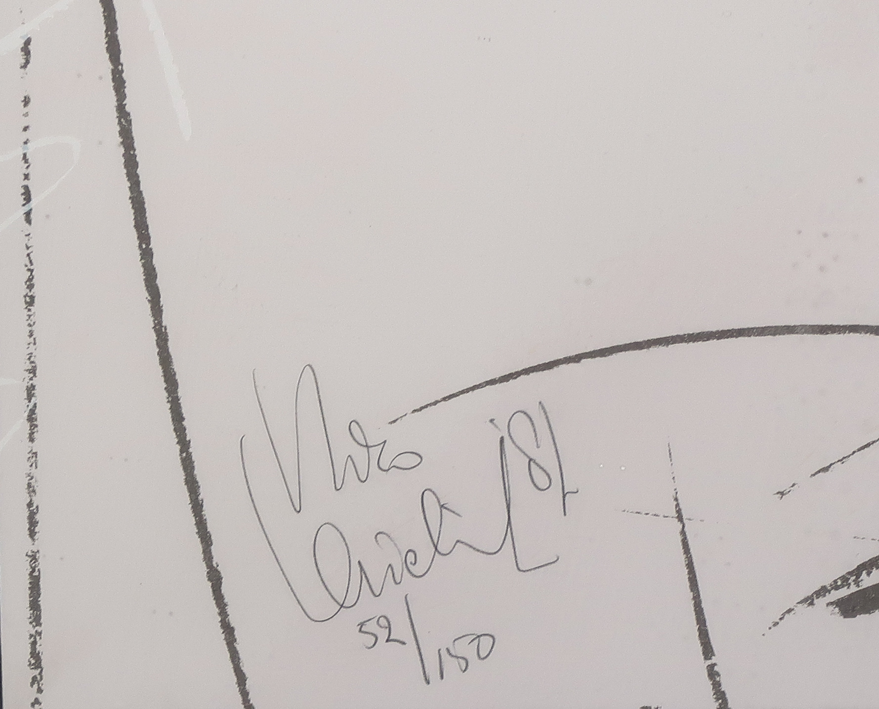 Nico Vrielink - Zeefdruk, Meisje met schalen - Ingelijst kopen? Bied vanaf 50!