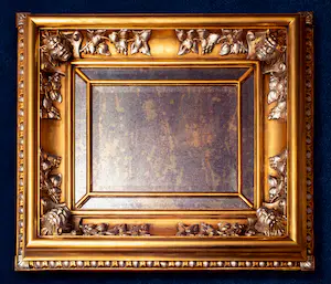 Niet of onleesbaar gesigneerd - Antiker dekorativer Wandspiegel - Jugendstil - Gealtertes venezianisches Glas kopen? Bied vanaf 1!