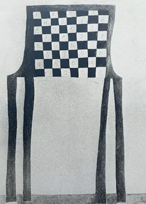 Klaas Gubbels - Schaaktafel, litho kaufen? Bieten Sie von 175!