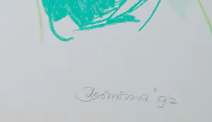 Marijke Boomsma - Zeefdruk, Philadelphia lion kopen? Bied vanaf 1!