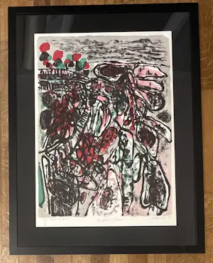 Corneille - Désert fleuri - met Stempel Atelier Corneille kopen? Bied vanaf 650!