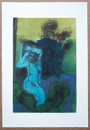 Ru van Rossem - Romance de la pena negra, aquatint ets met reliëfdruk (1e druk, groot) kopen? Bied vanaf 150!