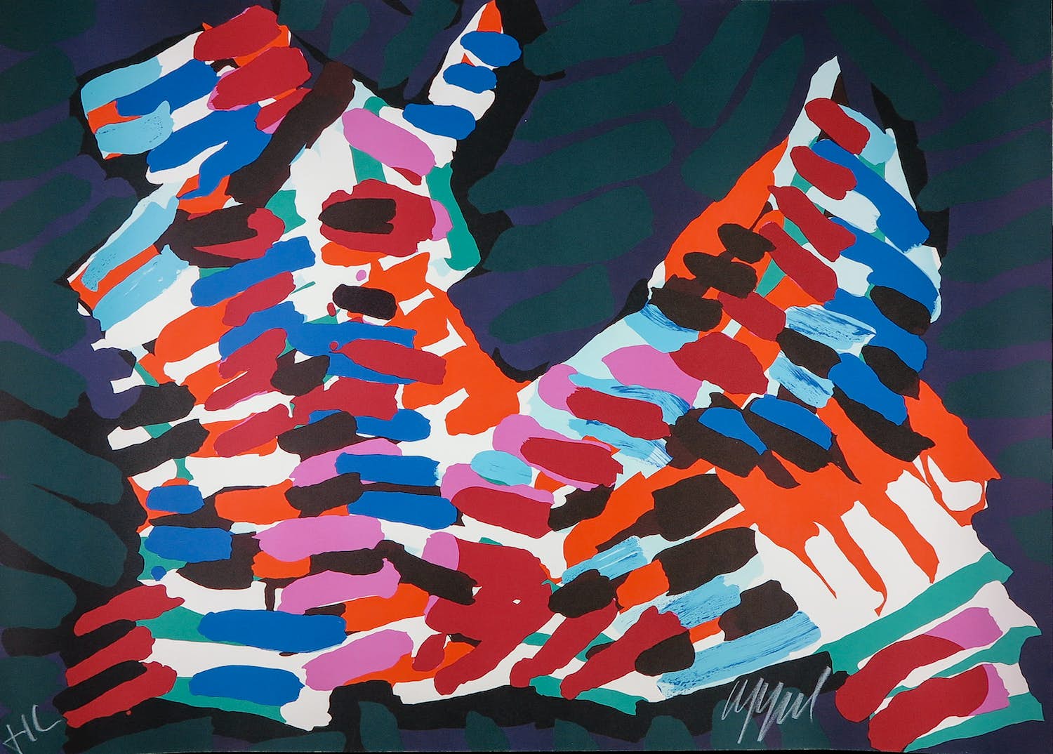 Karel Appel - Litho, Philosophical cat kopen? Bied vanaf 500!