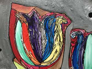 Marianne Bey - Tulips verkocht voor € 50!