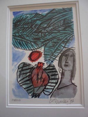 Corneille - Zeefdruk, geen titel. kopen? Bied vanaf 100!