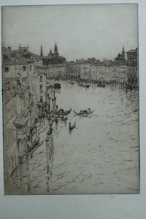 Robert Charles Goff - GRAND CANAL VENICE kaufen? Bieten Sie von 80!