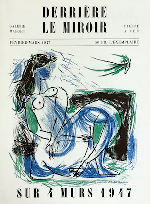 Andre Marchand - Derriere Le Miroir nr.2, 1947 kopen? Bied vanaf 33!
