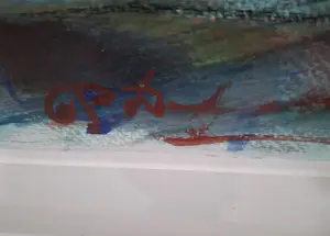 Pieter Defesche - Ingelijste gouache: Confrontatie - 1978 kopen? Bied vanaf 495!