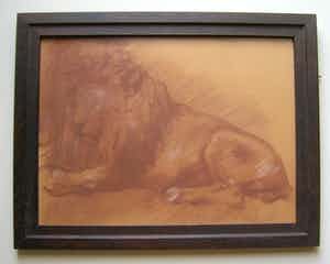 Arthur Beckand - Leeuw verkocht voor € 75!