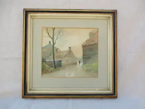 Buy Marinus Hendrikus van Rijn - Stadsgezichtje? Bid from 95!