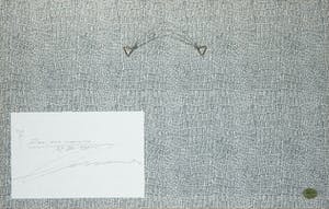 Eugene Brands - Abstracte gouache, Zon: een compositie - Ingelijst kopen? Bied vanaf 850!