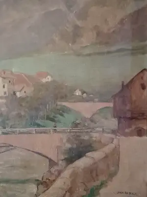 Jan Rinke - Bergdorp in Tirol. kopen? Bied vanaf 79!