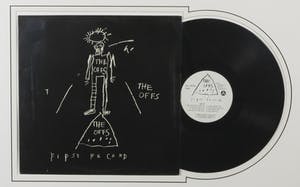 Jean-Michel Basquiat - LP-hoes, The Offs: First Record - Ingelijst kopen? Bied vanaf 1!