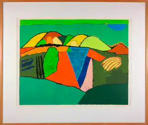 Ronald Boonacker - Zeefdruk, Andalucia - Ingelijst verkauft für € 50!