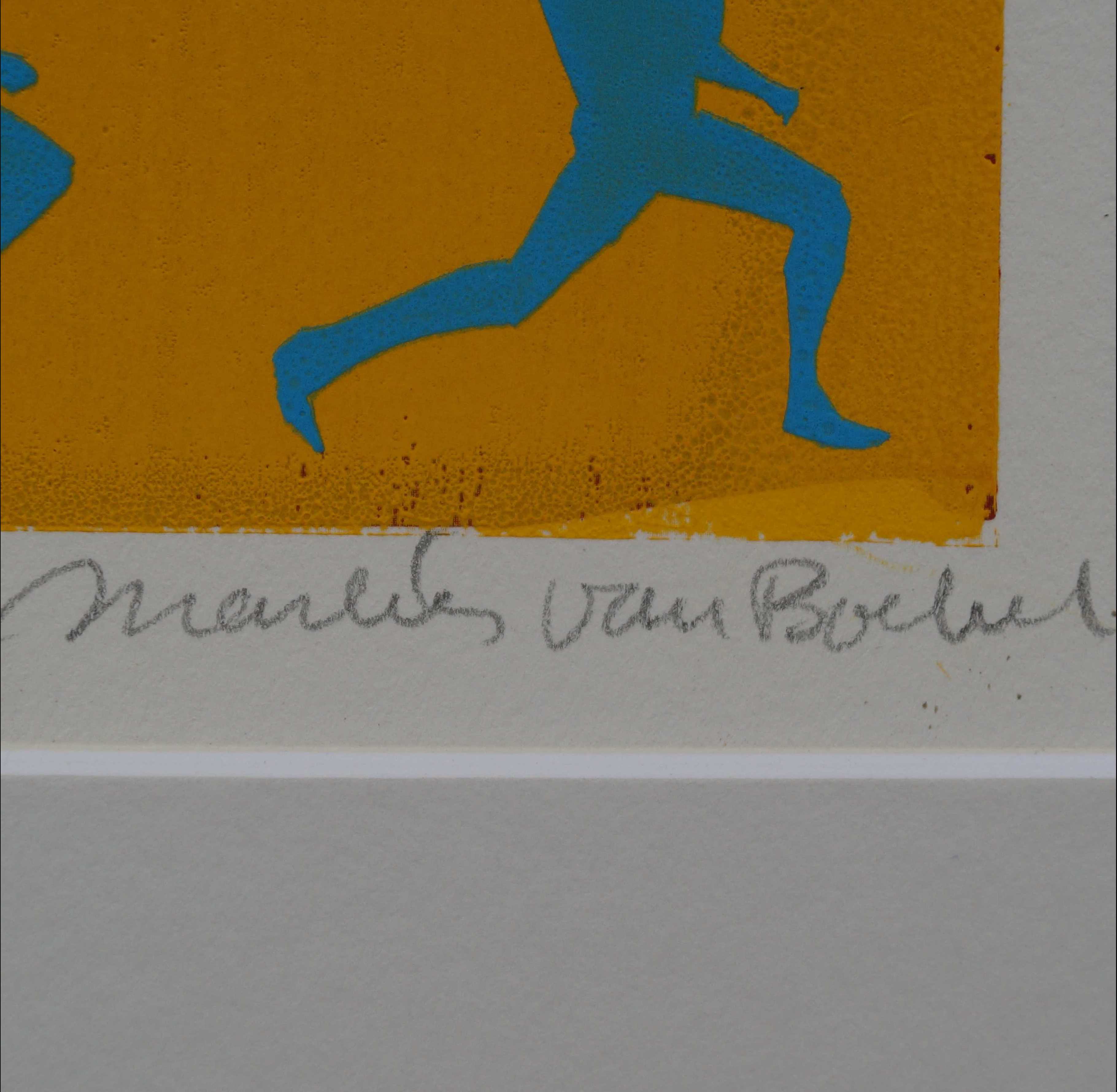 Marlies van Boekel - gesigneerde zeefdruk kopen? Bied vanaf 20!