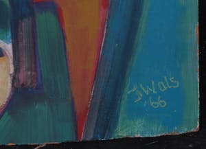 Joe Wols - Acryl op board, Nada mas todos - Ingelijst kopen? Bied vanaf 1!