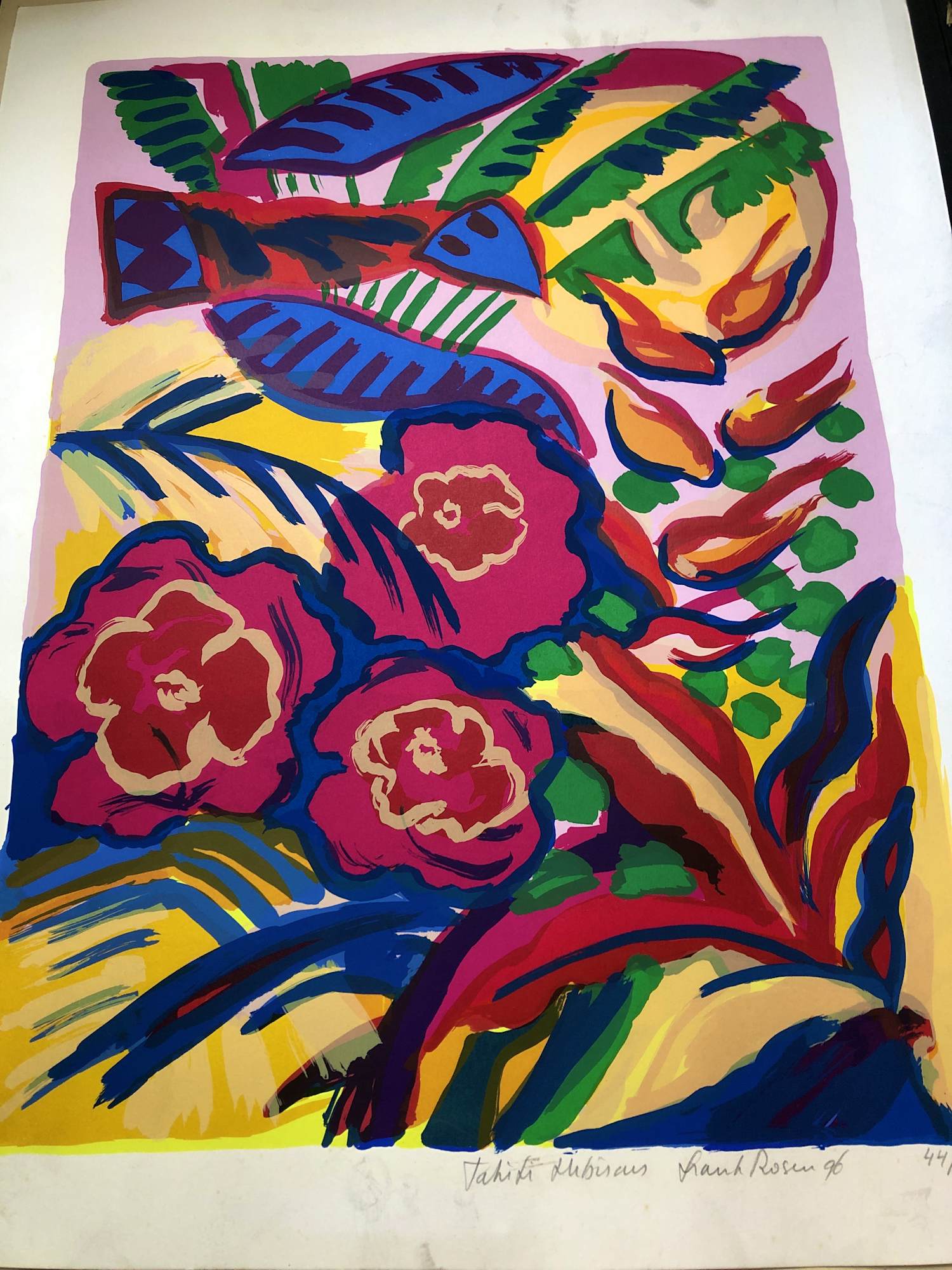 Frank Rosen - Tahiti hibiscus verkocht voor € 60!