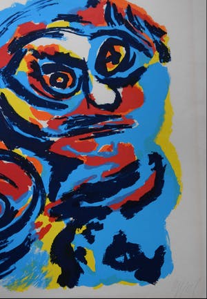 Karel Appel - Litho - 2 Heads kopen? Bied vanaf 850!