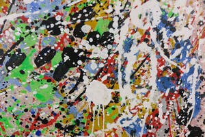 Arty Grimm - Acryl op doek, Tweeluik kopen? Bied vanaf 500!