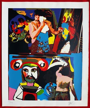 Karel Appel - Thursday, zeefdruk (groot) kopen? Bied vanaf 300!