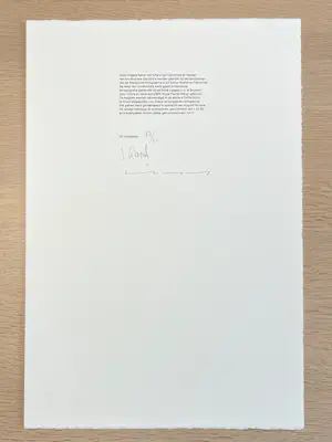 Jules Lismonde - ITINERARIUM - Kunstmap met 4 get. lithografieën kopen? Bied vanaf 495!