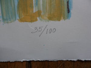 Frea Lenger - Zeefdruk , zonder titel kopen? Bied vanaf 15!