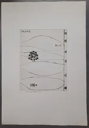 Reinier Lucassen - Praag Bild 998 - gesigneerde ets kopen? Bied vanaf 99!