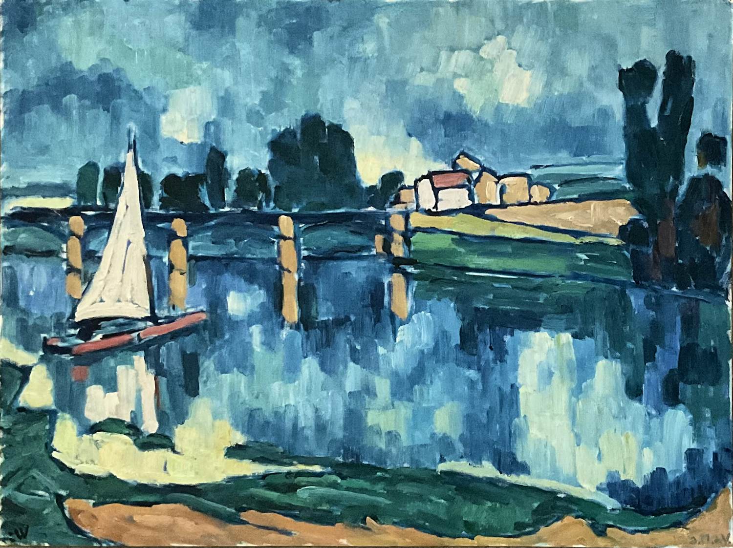 Jan Willem Versteeg - Voilier sur la Seine kopen? Bied vanaf 150!