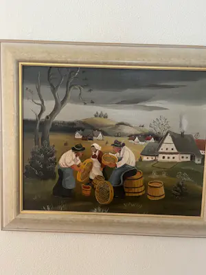 Joze Peternelj-Mausar - Boerderij/oogst scène kopen? Bied vanaf 250!