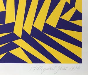 Hildegard Joos - Gesigneerde zeefdruk - 1974 - 144/150 kopen? Bied vanaf 1!