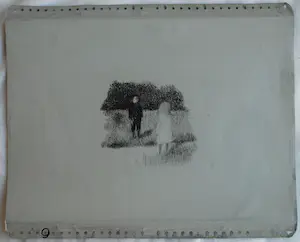 Metten Koornstra - Originele drukplaat , “Ontmoeting” – 1969 kopen? Bied vanaf 20!