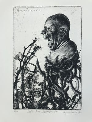 Robert Dandarov - 2 etsen - Gesigneerd - 1992 kopen? Bied vanaf 55!