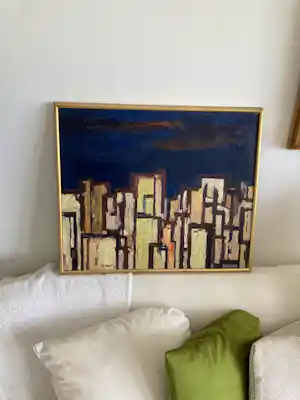 Theo Humblet - onweer boven New York vendu pour 225€ !