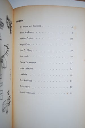 Simon Vinkenoog - 3x: Gesign. gedicht, opl. 200 +"Atonaal" 1952 (ill. K.Appel/Corneille) +H.Claus kaufen? Bieten Sie von 65!