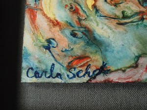 Carla Schot - - Olieverfschilderij - Figuren [2] kopen? Bied vanaf 50!