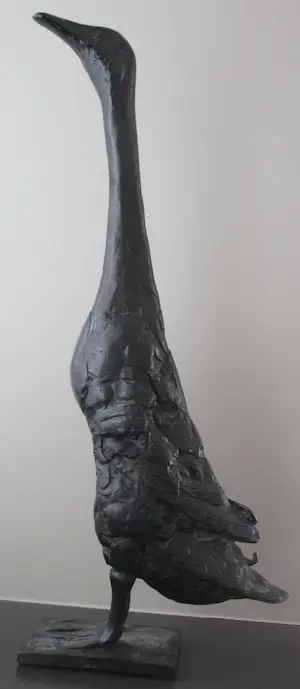 Coba Koster - Bronzen sculptuur: Eend - 1999 kopen? Bied vanaf 995!