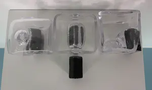 Bibi Smit - / Novy Bor, Drie glasobjecten (huisjes) kopen? Bied vanaf 100!