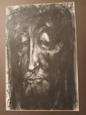 Anto Diez - Expressief portret 1985 kopen? Bied vanaf 600!