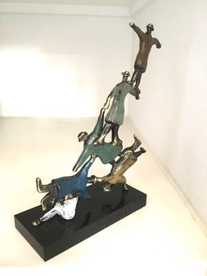 Hans Kuyper - Sculptuur “ The Sky is the Limit “ kopen? Bied vanaf 135!