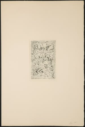 Cor de Wolff - Droge naald op papier, Monsters kopen? Bied vanaf 1!